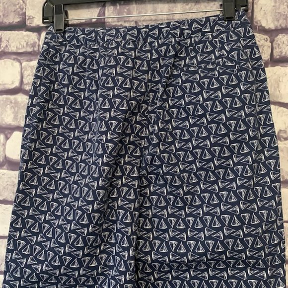 Liz Claiborne Navy & White Pants Size 6 - Picture 7 of 10